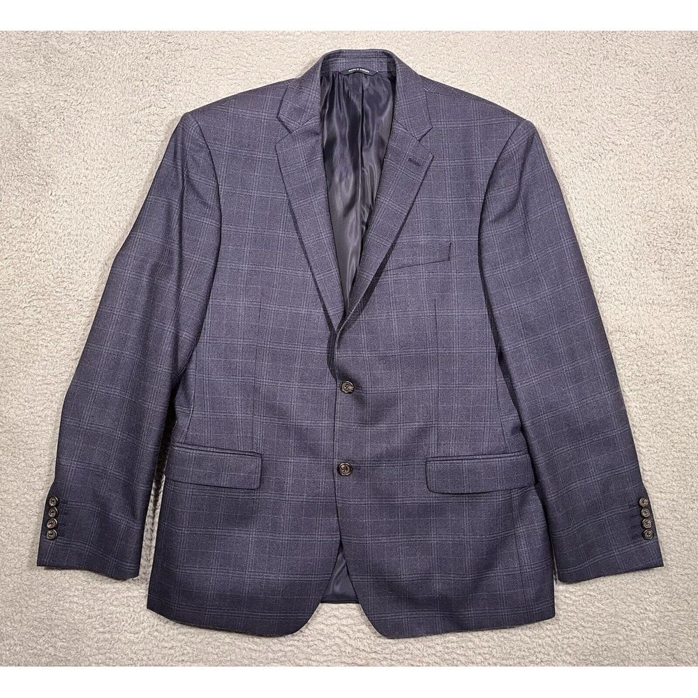 Lauren Ralph Lauren Blue Plaid Blazer